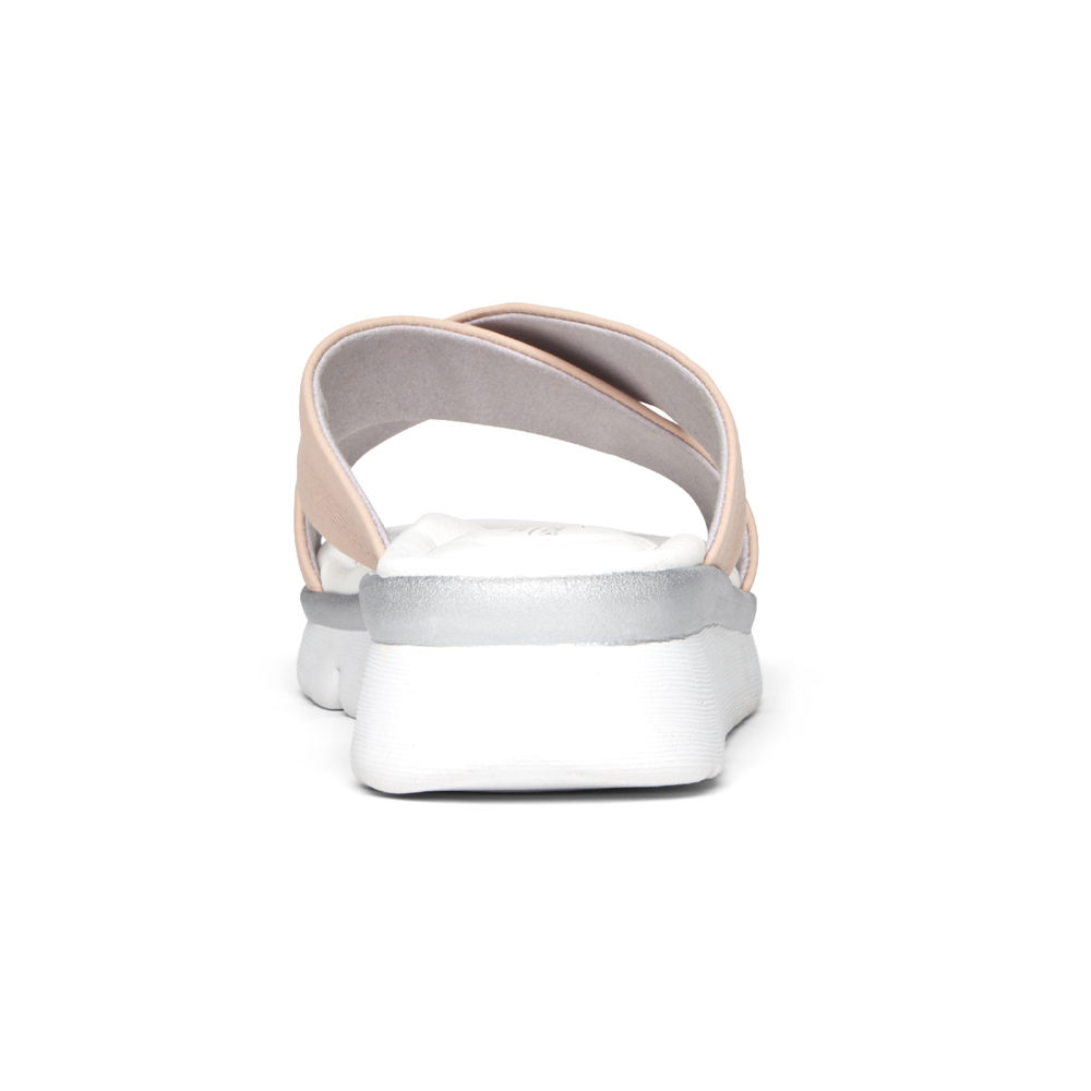 Rockport Womens Sandals Pink/White - R-Evolution - UK 671-NLHKZJ